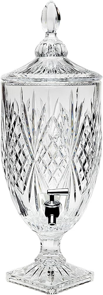 WELLESLEY COLLECTION CRYSTAL BEVERAGE DISPENSER | Amazon (US)