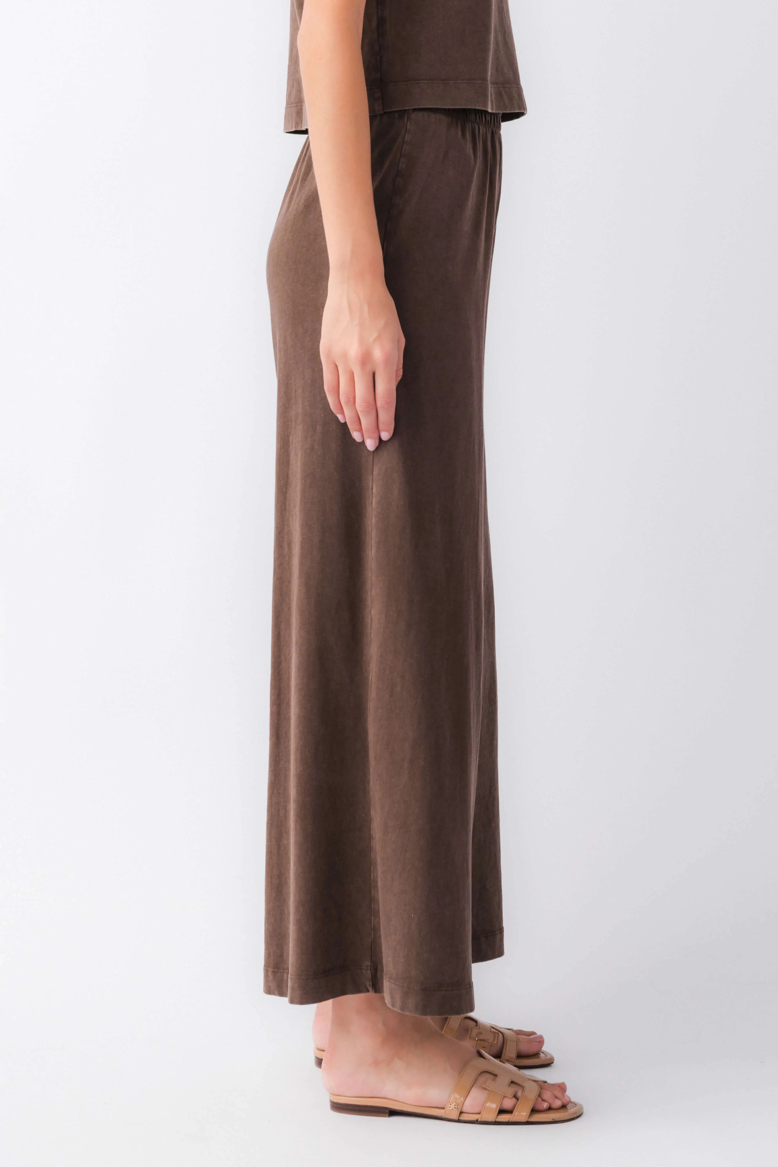 Z Supply Scout Jersey Crop Flare Pant | Social Threads