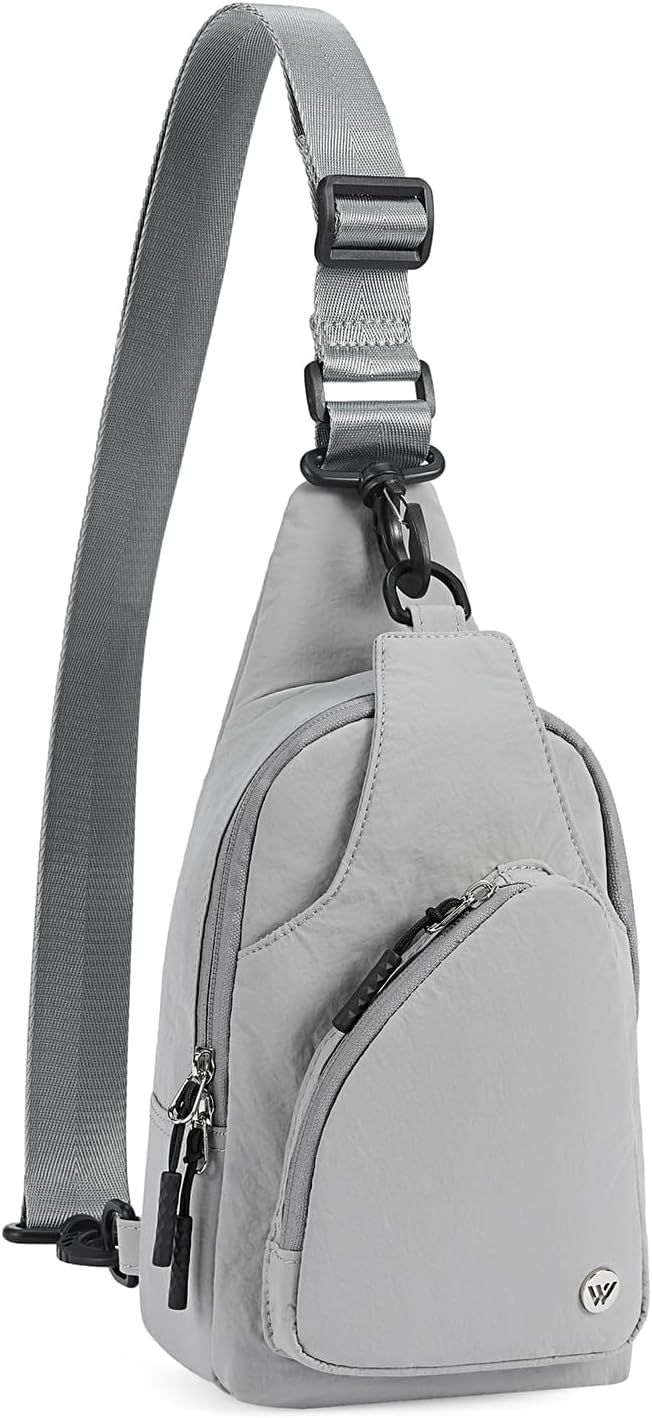 WESTBRONCO Small Sling Bag for Women Nylon Crossbody Sling Backpck Lightweight for Travel Casual ... | Amazon (US)