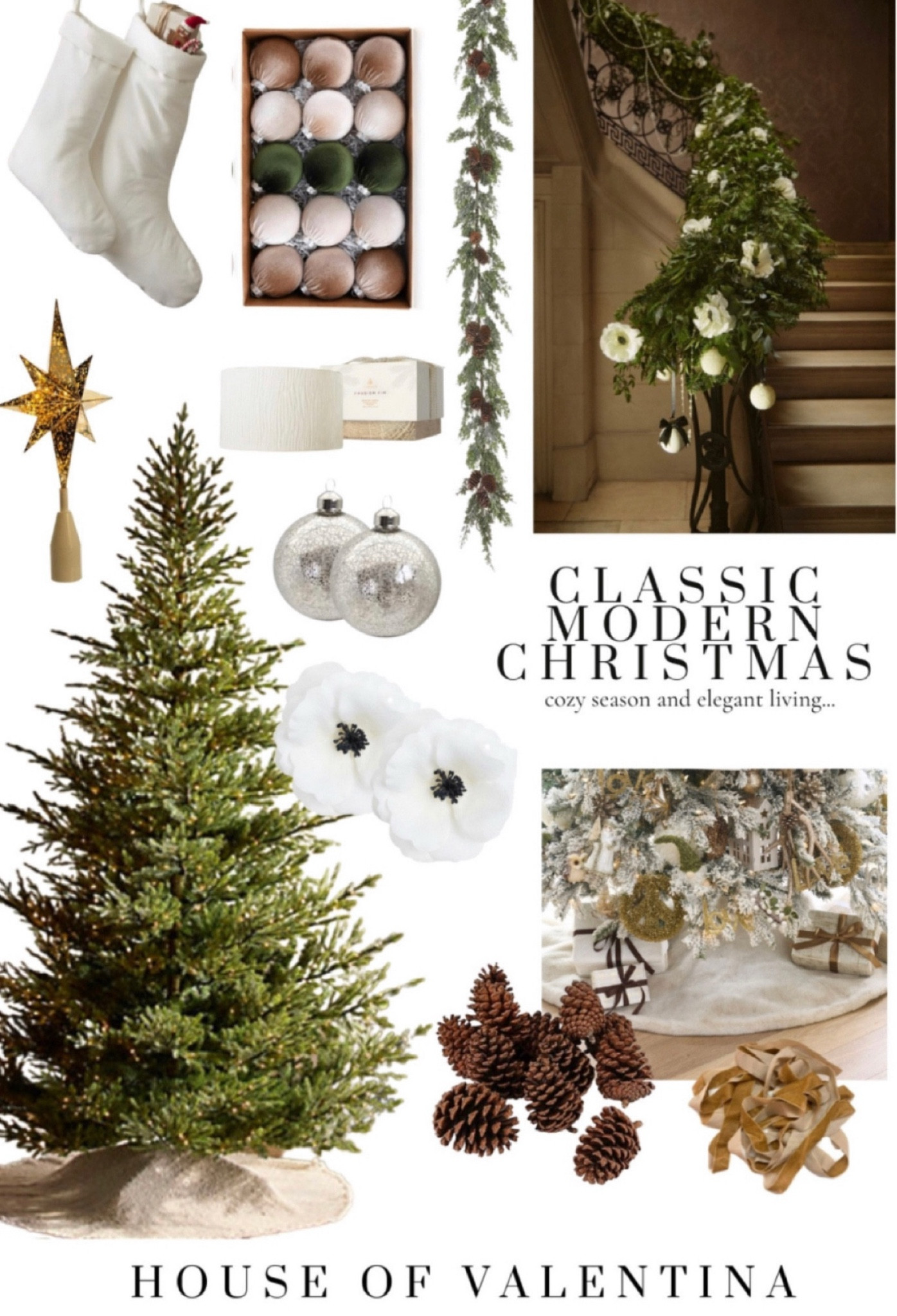 Classic modern Christmas 

#LTKhome #LTKSeasonal #LTKHoliday