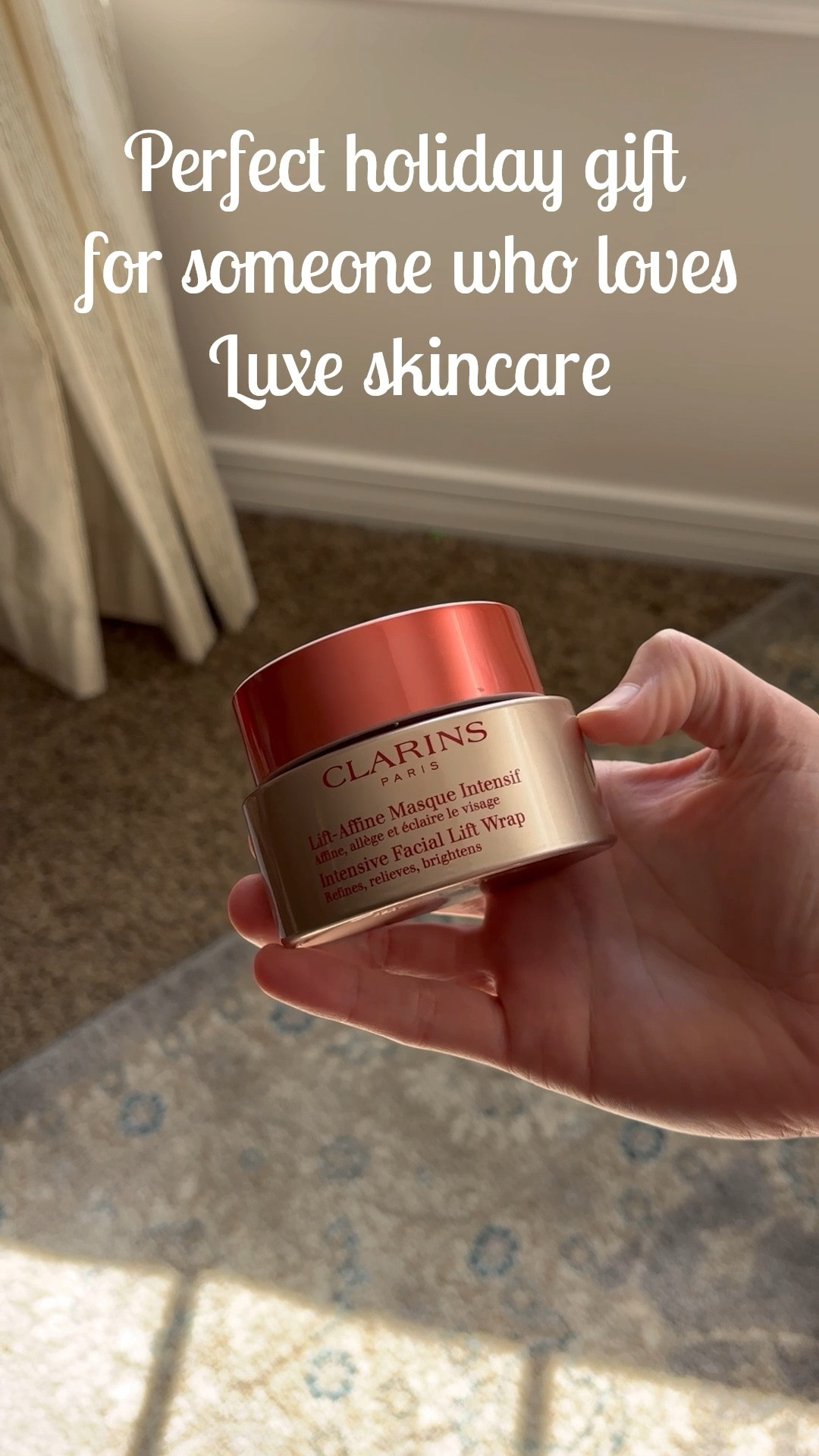 The perfect holiday gift for someone who loves luxury skincare. This clarins lift mask is amazing. It brightens, lifts, and tightens skin. Literally a face lift in a jar! It’s my favorite product to use and highly recommend for family and friends who deserves a little luxe Christmas present. Clarins mask, clarins skincare, lift mask 

#LTKFindsUnder100 #LTKStyleTip #LTKBeauty