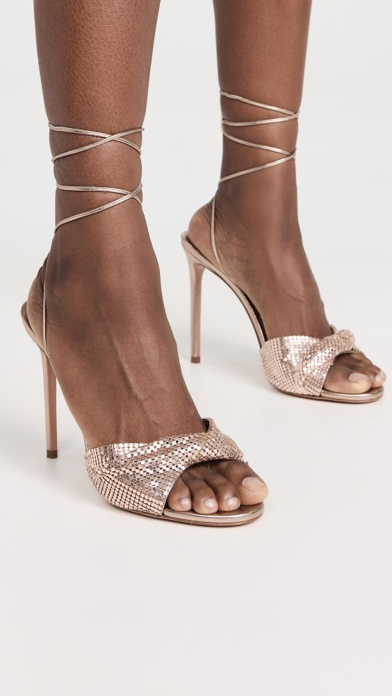 Aquazzura Metal Twist Sandals 105 | Shopbop | Shopbop