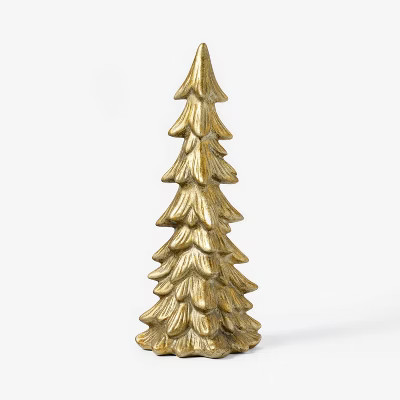 Large Antiqued Ceramic Tree Gold - Threshold™ designed with Studio McGee | Target