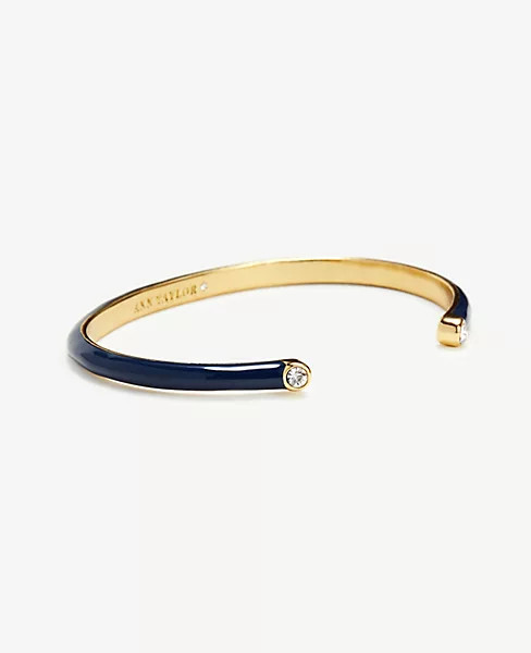 Navy Enamel Bracelet | Ann Taylor (US)
