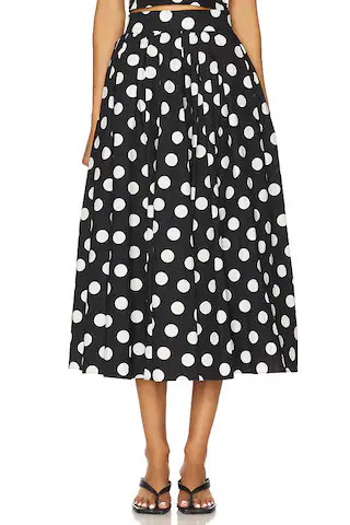SANS FAFF Midi Skirt in Polka Dot from Revolve.com | Revolve Clothing (Global)