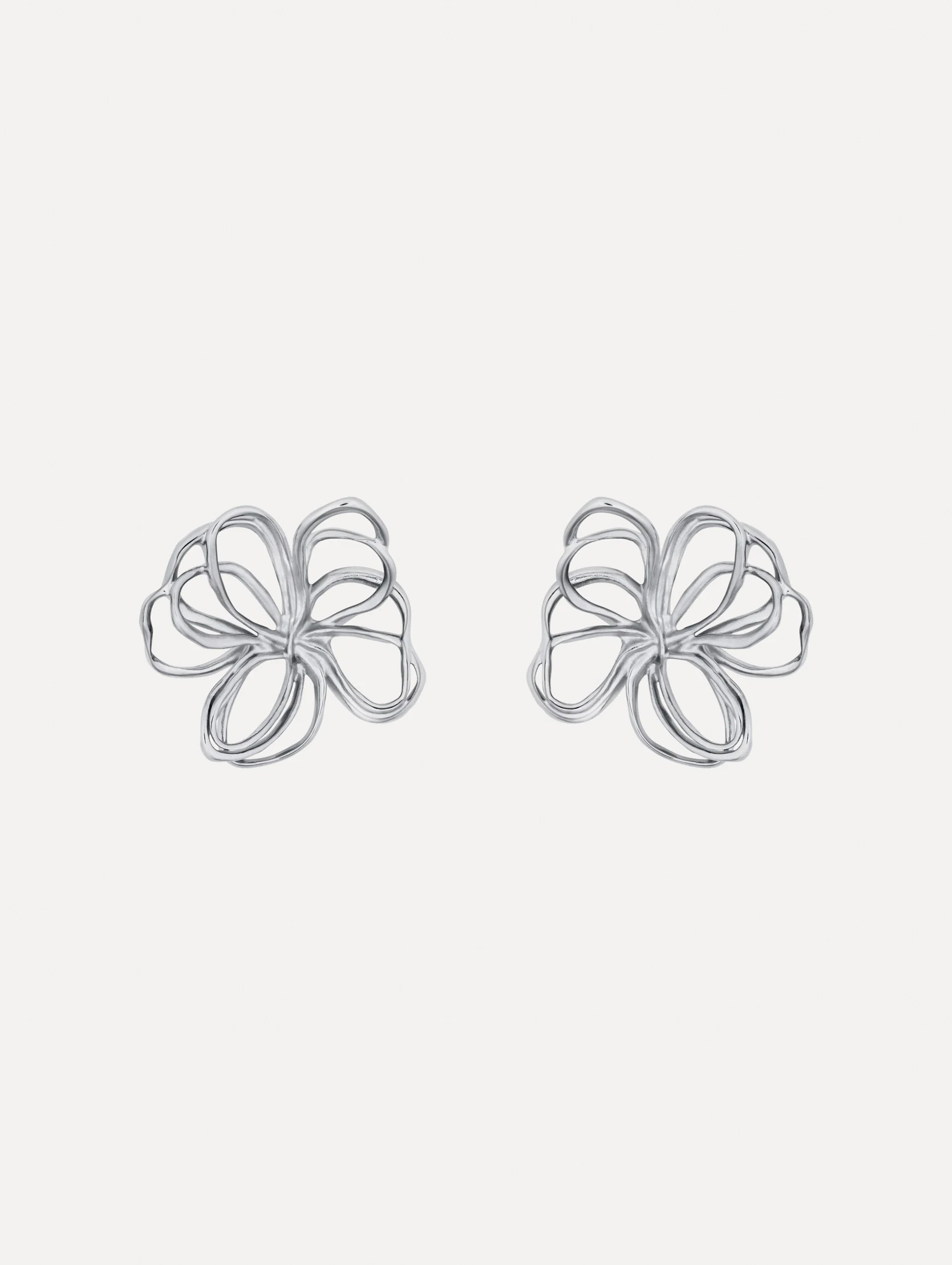 Threaded Flower Earrings | Oscar de la Renta