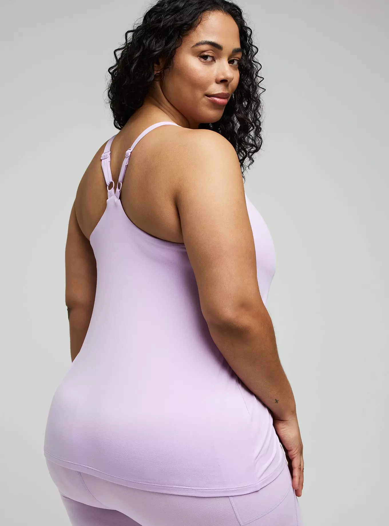 TRU Super Soft Performance Jersey Built-In Bra Active Tank | Torrid (US & Canada)