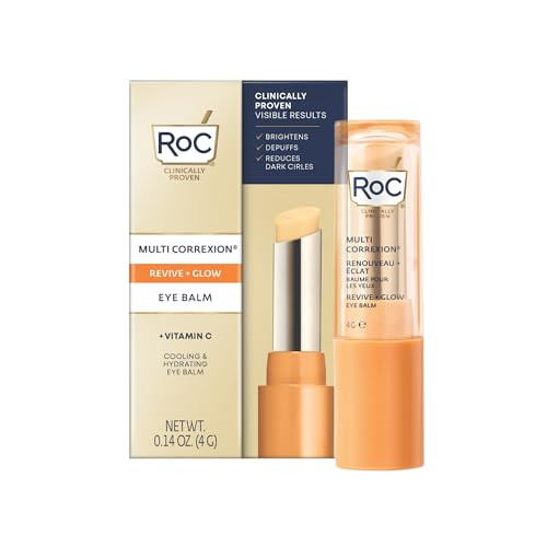 RoC Multi Correxion Revive + Glow Vitamin C with Peptides Eye Balm for Brighter Eyes 4G | Amazon (CA)