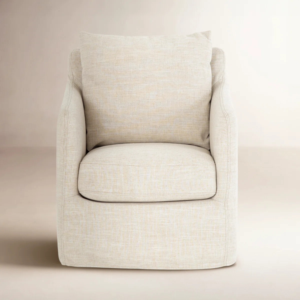 Alistair Upholstered Swivel Armchair | Wayfair North America
