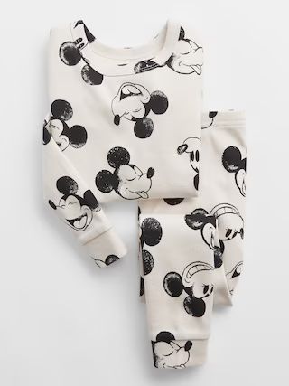 babyGap &#x26;#124 Disney Mickey Mouse 100% Organic Cotton PJ Set | Gap Factory