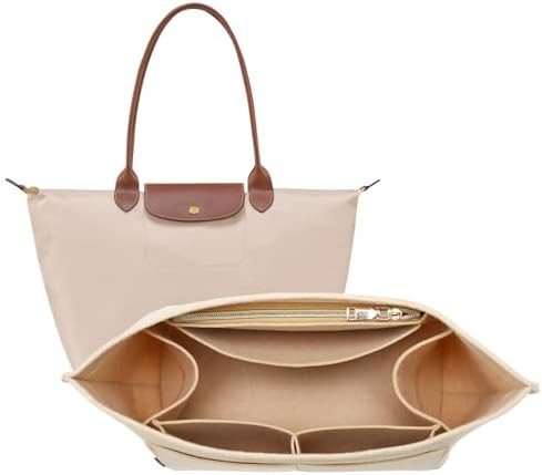 OPPOSHE Purse Organizer Insert for Longchamp Le Pliage, Premium Felt Long Champ Bag Handbag Women... | Amazon (US)