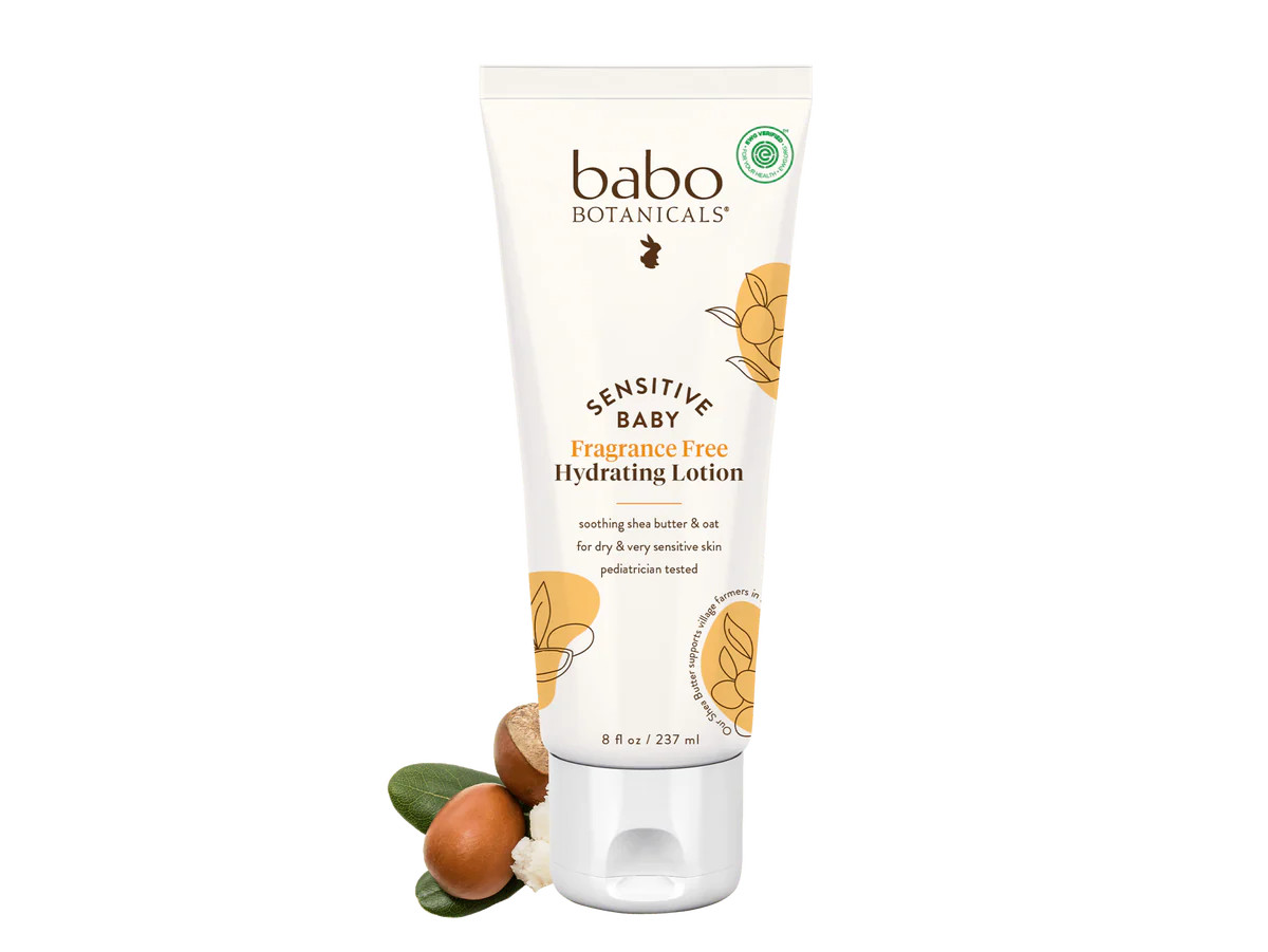 Sensitive Baby Fragrance-Free Hydrating Baby Lotion | Babo Botanicals