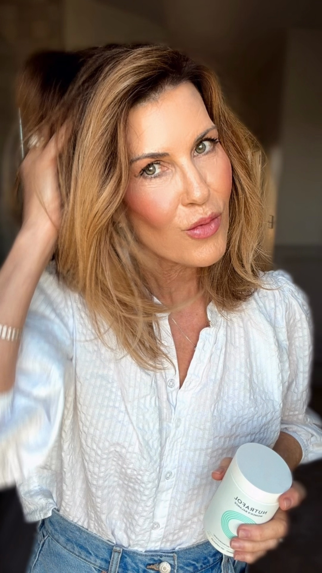 Nutrafol Balance  45+ has made all the difference in my hair 

#LTKOver40 #LTKselfcare #LTKBeauty