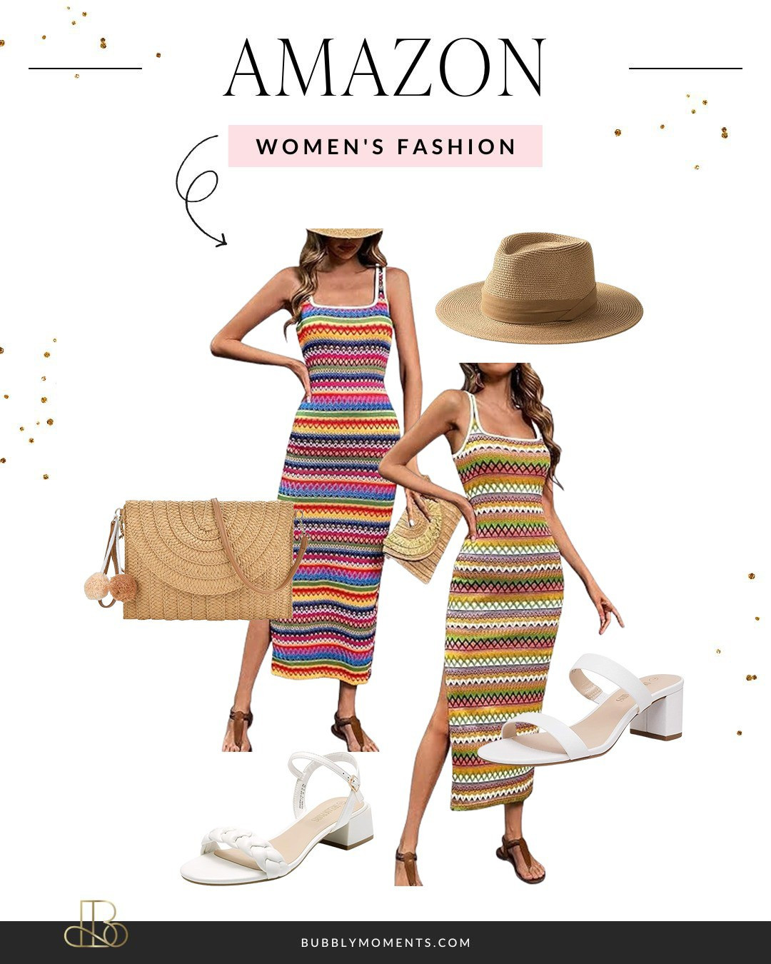 Discover the perfect blend of style and sophistication with our captivating women's fashion and accessories collection! From chic dresses to statement accessories, we've curated an array of must-have pieces that will elevate your wardrobe to new heights. Shop now and unleash your inner fashionista! #LTKstyletip #LTKfindsunder100 #LTKtravel #FashionFinds #ShopNow #OOTD #StyleInspo #FashionAddict #TrendAlert #MustHaves #Accessories #Fashionista #InstaFashion

