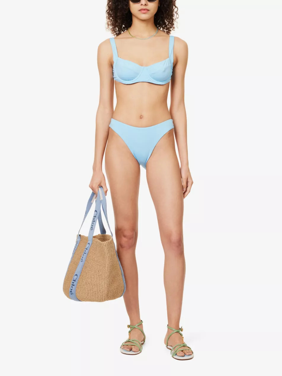 Byron stretch recycled-nylon bikini bottoms | Selfridges