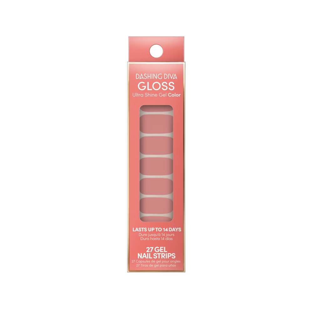 Dashing Diva Gloss Ultra Shine Gel Color - Rose Quartz | Target