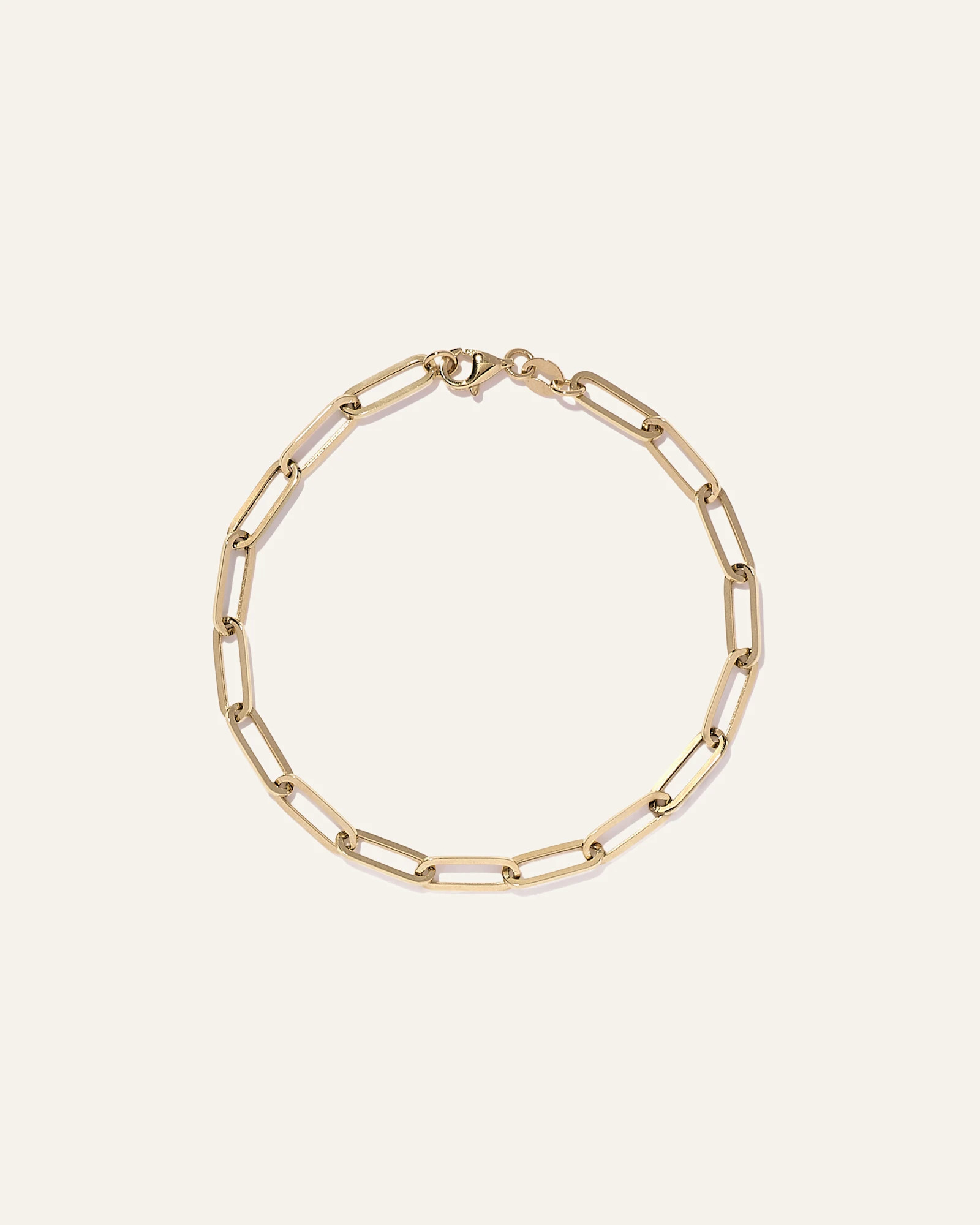 14K Gold Large Paperclip Chain Bracelet | Quince