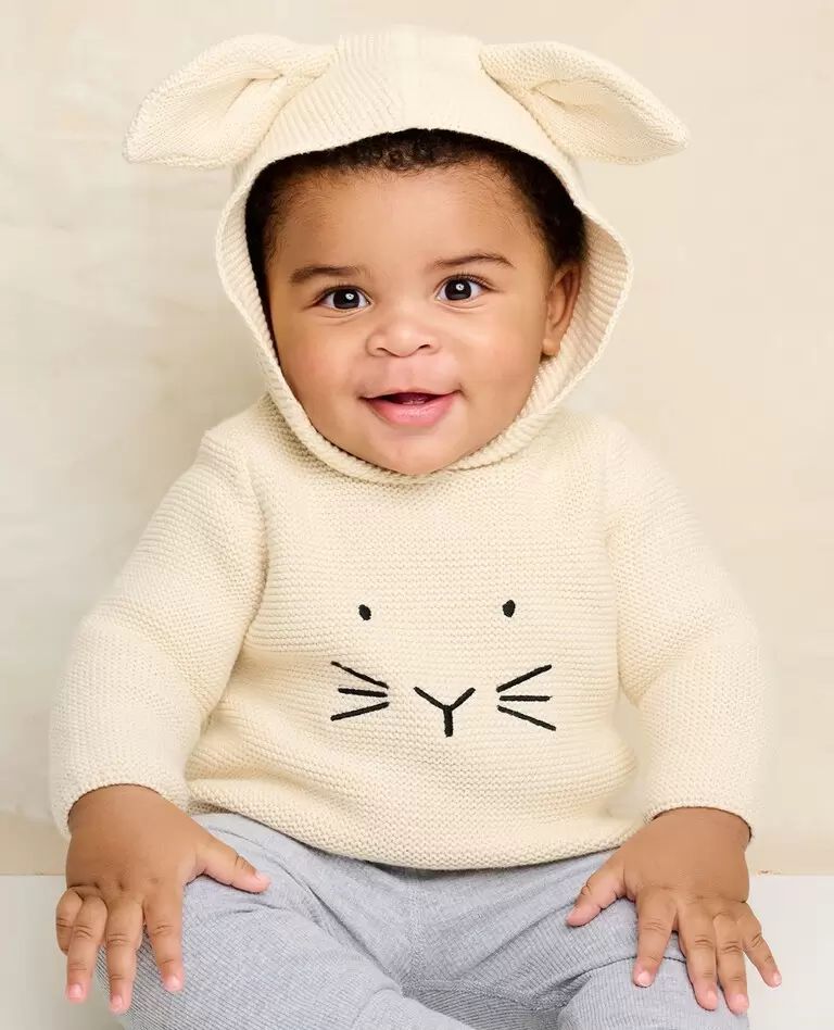 Baby Sweater Hoodie | Hanna Andersson