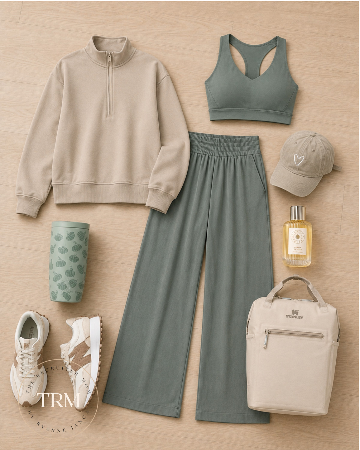 Proof that athleisure can look polished. 🌿 Wide-leg sage pants with a cream quarter zip — it feels like pajamas and reads like an outfit.
#athleisureoutfit #amazonfashion

#LTKfitnessgoals #LTKSeasonal #LTKActive
