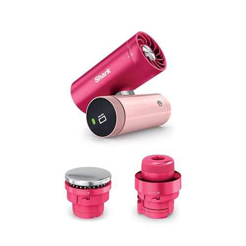 NEW Shark ChillPill — The Only 3-in-1 Personal Cooling System with InstaChill Cooling Plate, Dry-Touch Mist, & Powerful Fan, Handheld, Wearable, Rechargeable Battery, 10 Speeds, Dragon Fruit, FA022PK | Amazon (US)