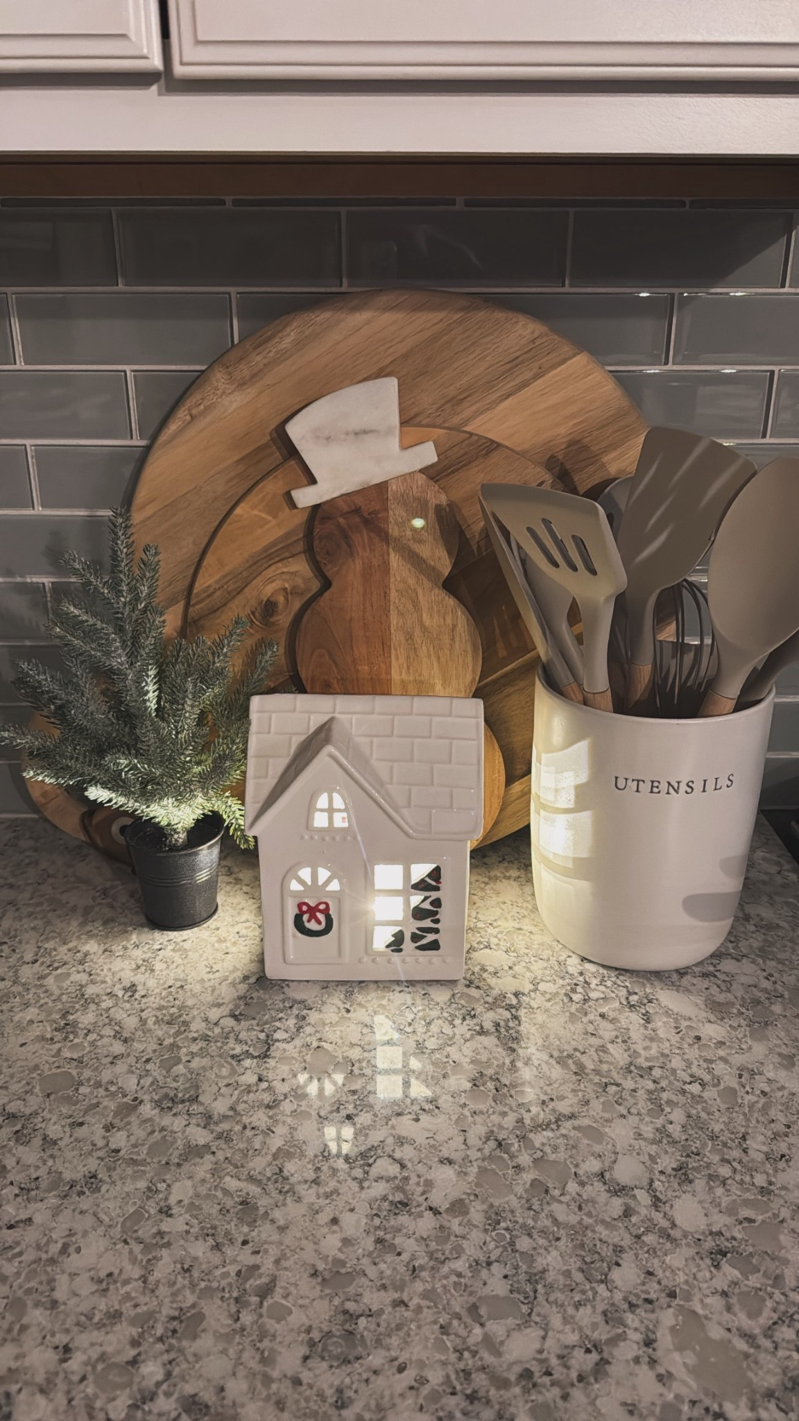 Cutest little light up house from Walmart! // Christmas kitchen decor // kitchen utensils 

#LTKHome #LTKSeasonal #LTKHoliday