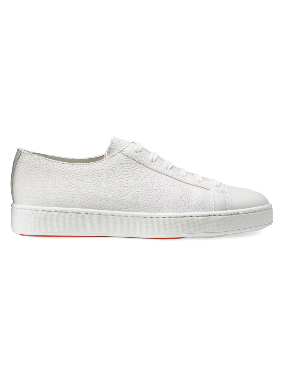 Lace-Up Leather Sport Sneakers | Saks Fifth Avenue