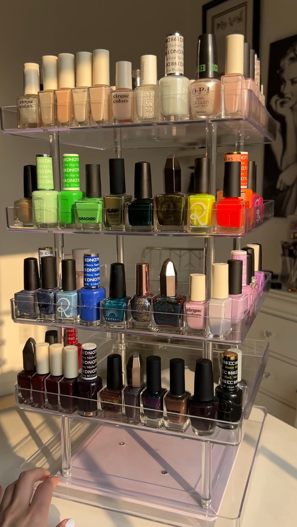 The BEST nail polish organizer! 💅🏻

#LTKFindsUnder100 #LTKHome #LTKBeauty