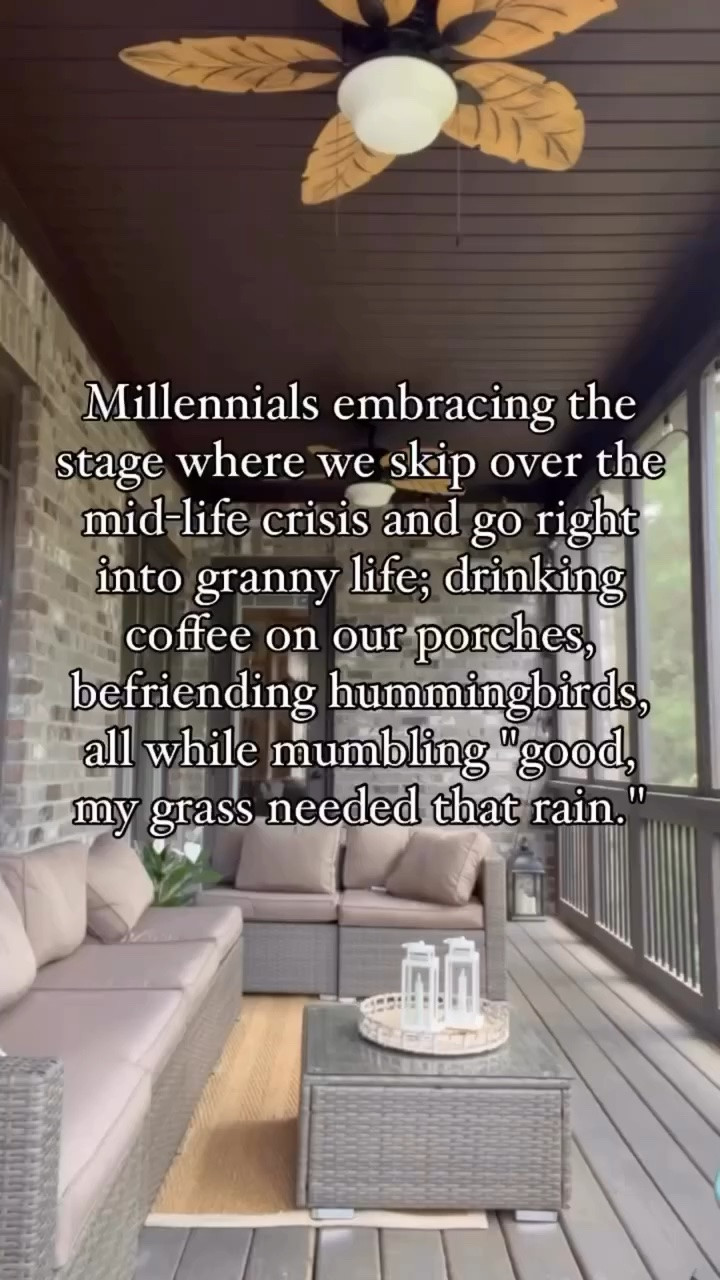 If you're a millennial who gets irrationally excited about hummingbirds, porch coffee, fresh flowers, sunshine, and hearing "we really needed that rain"... welcome. You've found your people. 😂🙋🏻‍♀️

Follow @healthybyheatherbrown for simple ways to create a life you don't constantly need a vacation from... through healthy rhythms for your mind, body, and spirit. 💛

#thesundayreset #healthybyheatherbrown
