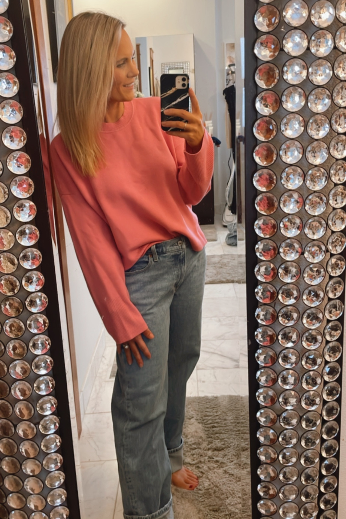 Abercrombie haul- size medium in sweater and size 27 in jeans 

#LTKfindsunder50 #LTKstyletip #LTKsalealert