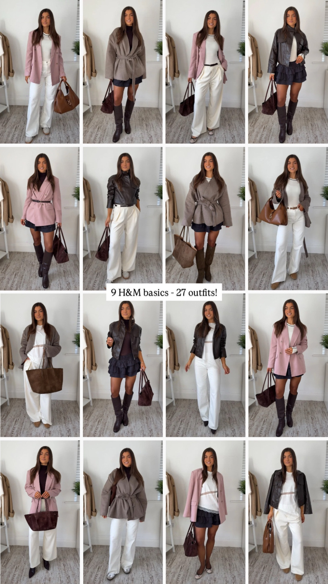 MY ULTIMATE CAPSULE WARDROBE SERIES - PART 1: H&M EDITION 🥰 9 H&M basics - 27 outfits! 

#LTKstyletip #LTKspring #LTKeurope

#LTKeurope #LTKstyletip #LTKspring