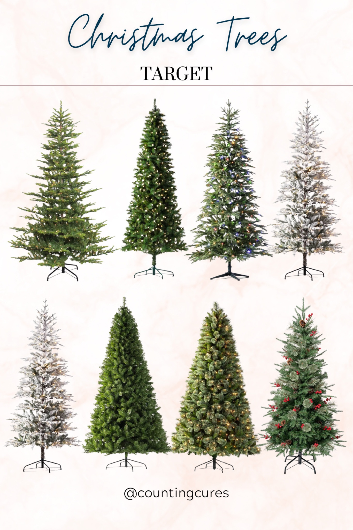 Bring in the holiday spirit with these gorgeous Christmas trees! #holidaydecor #targetfinds #seasonalstyling #christmasessentials

#LTKHoliday #LTKstyletip #LTKhome