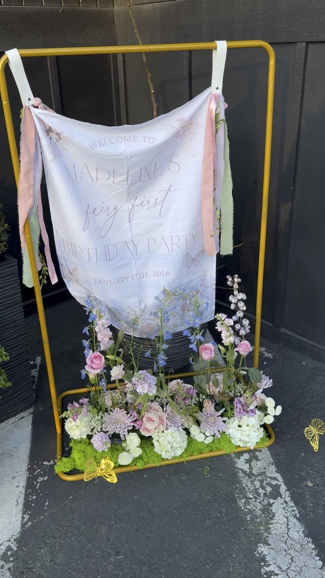 Custom welcome sign for baby girl birthday// birthday party ideas// fairy first 

#LTKmomlife #LTKKids #LTKBaby