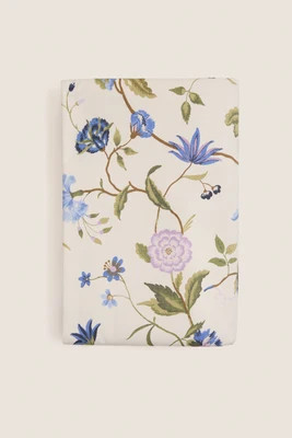Blue and Lavender Blossom Tablecloth | Tuckernuck (US)