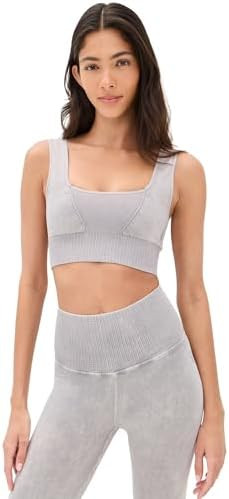 Free People Women's Square Neck Good Karma Bra | Amazon (US)