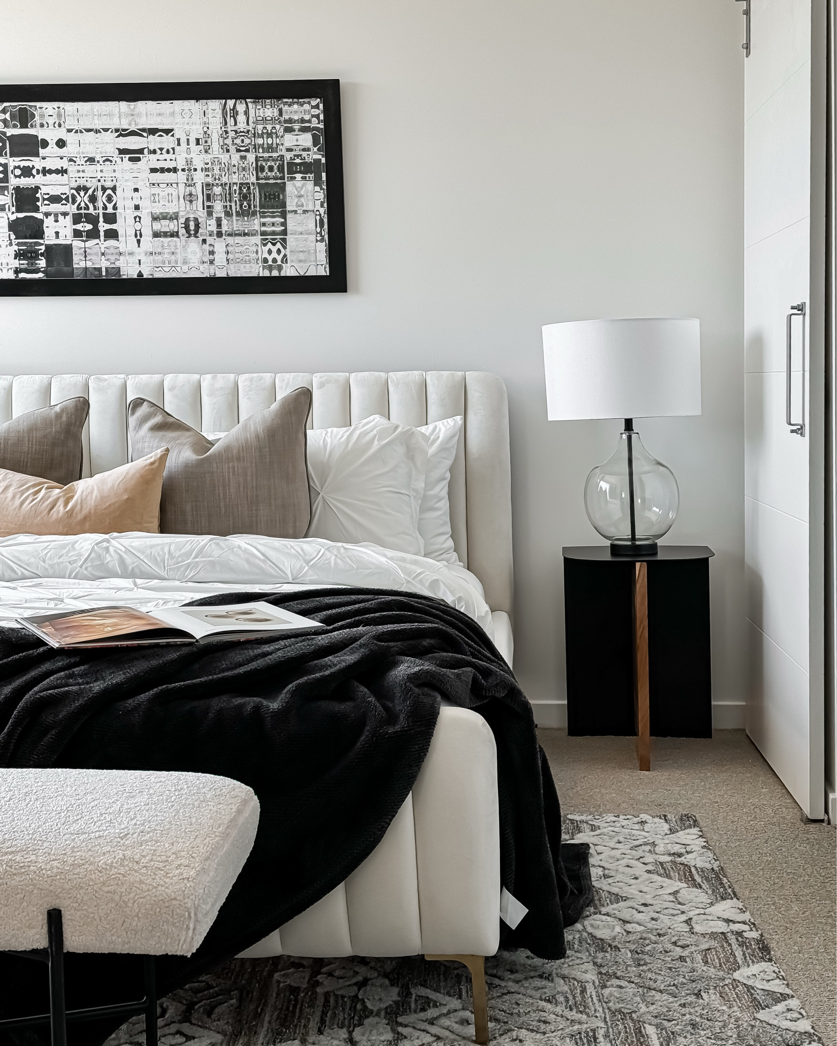 A serene sanctuary in neutral tones.

#LTKHome