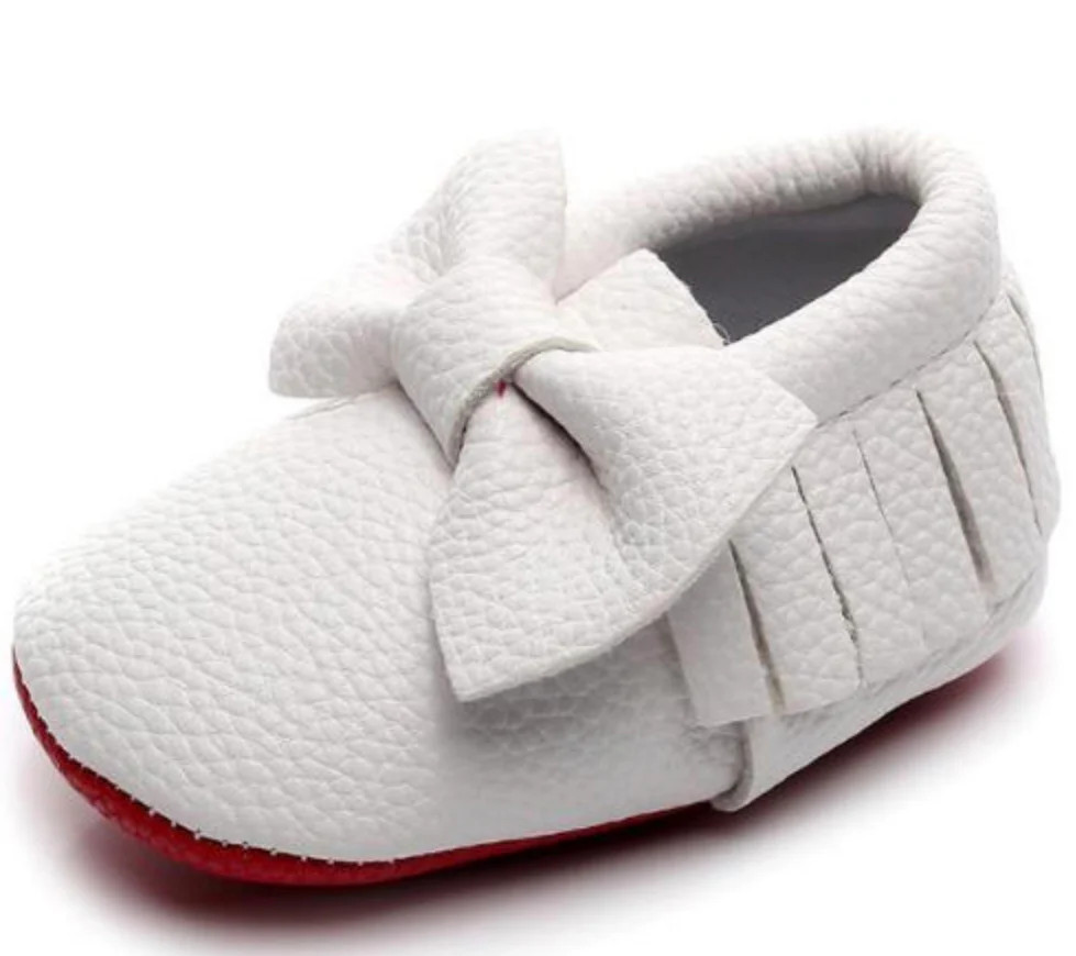 Red Bow White | Baby Feet