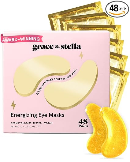 grace & stella Award Winning Under Eye Mask - Birthday Gifts for Women - Gel Eye Patches for Dark... | Amazon (US)