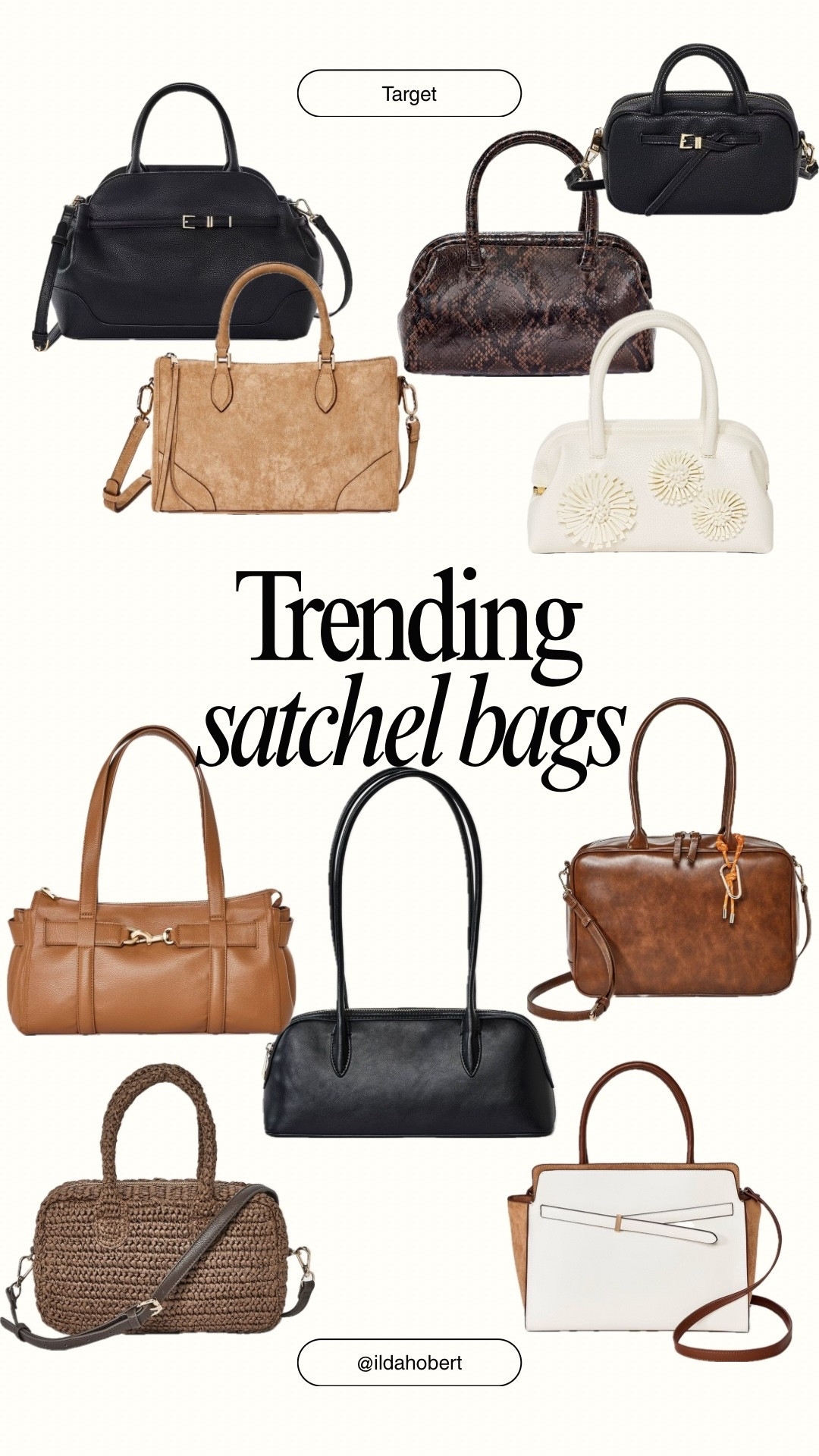 Satchel bags are trending & I am loving them!!!!😍😍

Purse, handbags, spring, target

#LTKSeasonal #LTKSaleAlert #LTKootd