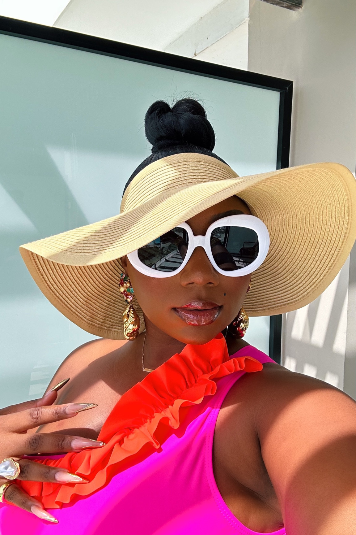 Am I the only one that gets super fancy just to lay up on the beach? Haha! Baby, we need these pics! 💕🌴🫶🏾

#LTKSeasonal #LTKstyletip #LTKtravel