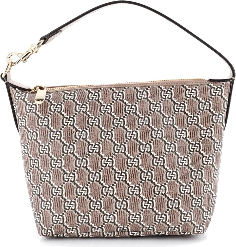 Amazon.com: Gucci, Pre-Loved Ophidia Zip Shoulder Bag GG Shadow Coated Canvas Super Mini, Brown :... | Amazon (US)