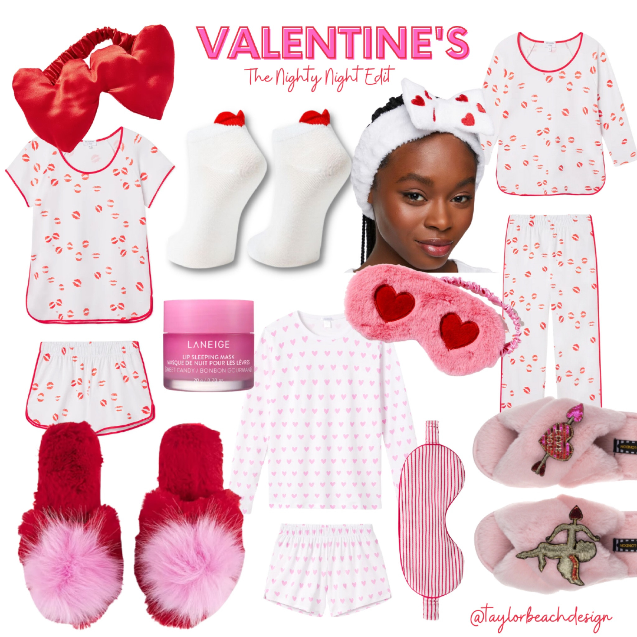 Shop our favorite Nighty Night Valentine's Edit!

Sleep Mask | Lip Mask | Laneige | Heart | Hearts | Heart Eye Mask | Lips | XOXO | Kiss | Kisses | Hug | Lake Pajamas | Pink and Red | Valentines | Valentine's | Valentines Day Fashion | Valentine's Fashion | Heart Pajamas | Valentines PJs | Statement Slippers | Cozy | Slippers | Applique | Lips | Head Wrap | Get Ready for Bed | Bedtime



#LTKSeasonal #LTKGiftGuide #LTKhome
