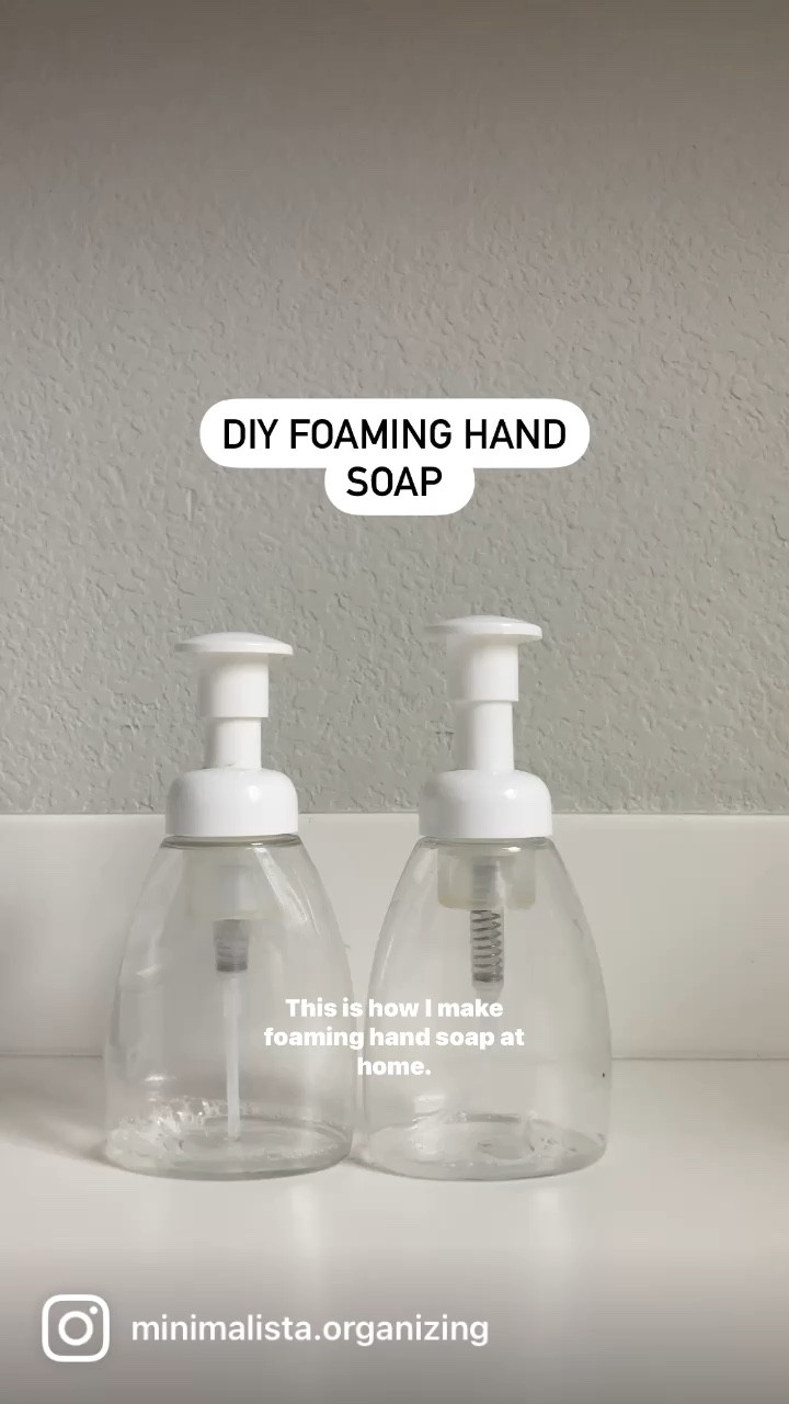 DIY foaming hand soap for your home

#LTKhome
