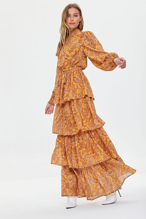 Paisley Print Tiered Maxi Dress | Forever 21 (US)