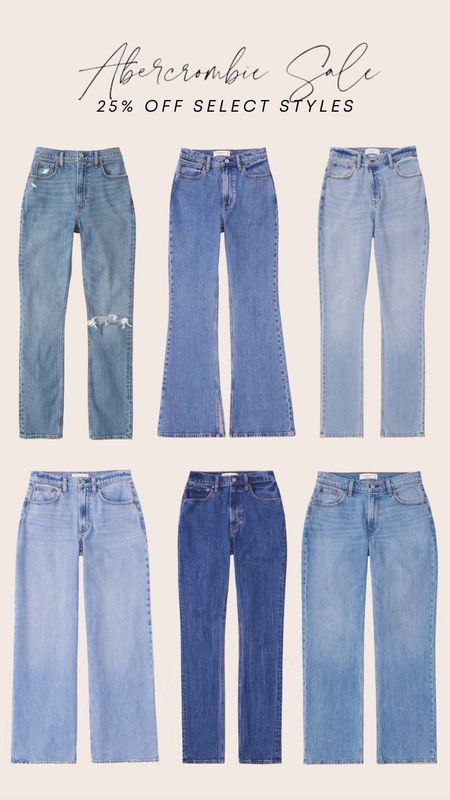 Don’t miss out on the @abercrombie denim sale! All denim is 25% off sitewide!

Bootcut | wide leg denim | ripped jeans | style finds | on sale now | sale finds | jeans | denim looks | on sale now | 

#LTKmidsize #LTKcurves #LTKsalealert