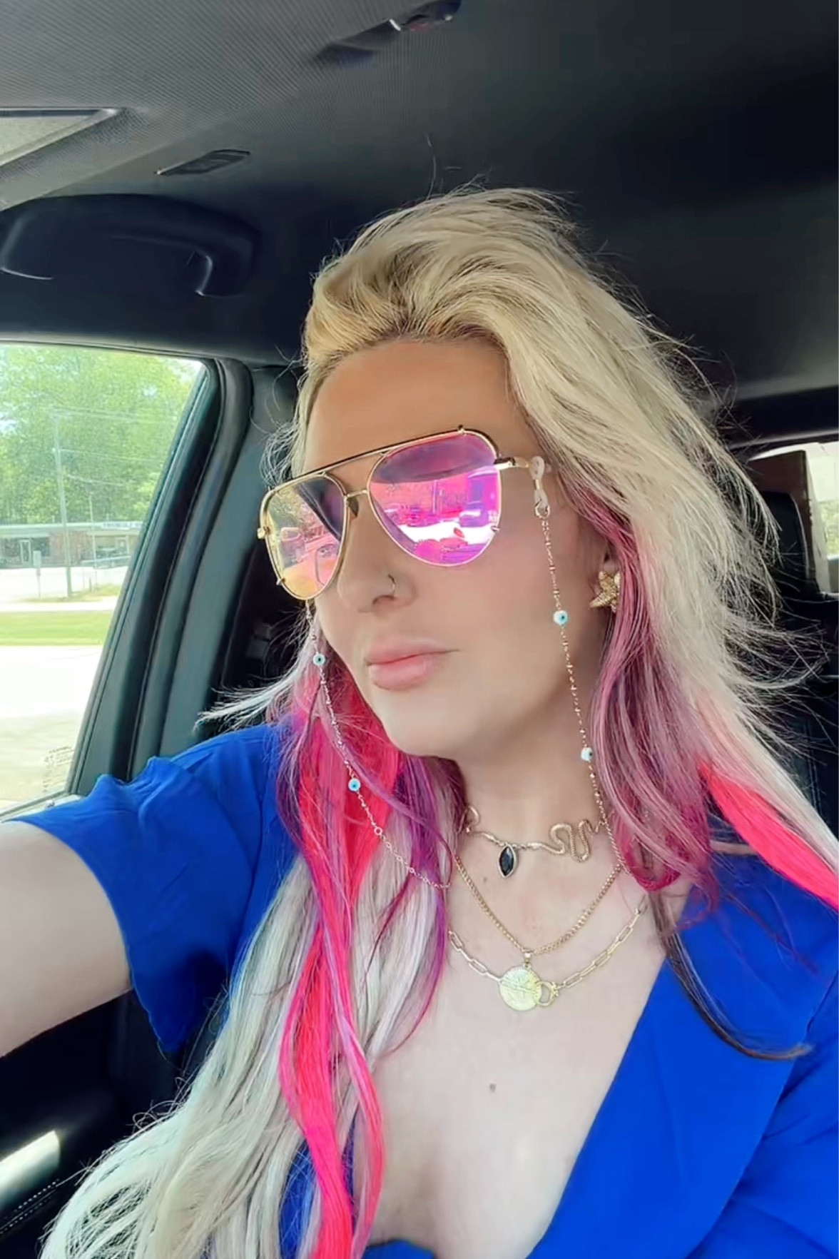 Even your sunnies need jewelry! 

#LTKootd #LTKgrwm #LTKdayinmylife