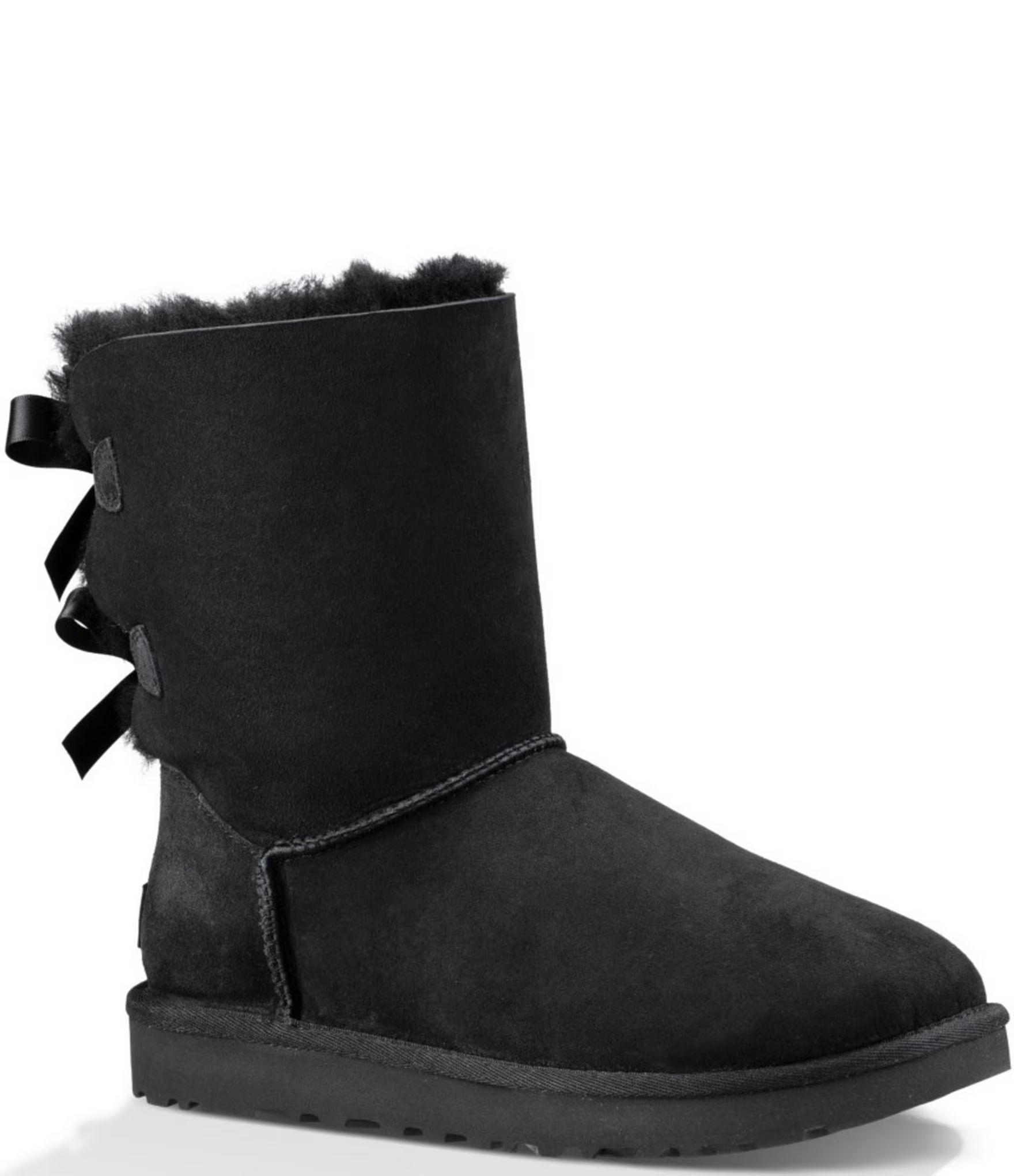 UGG® Bailey Suede Bow II Boots | Dillards