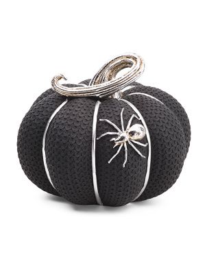 Pumpkin With Spider | TJ Maxx