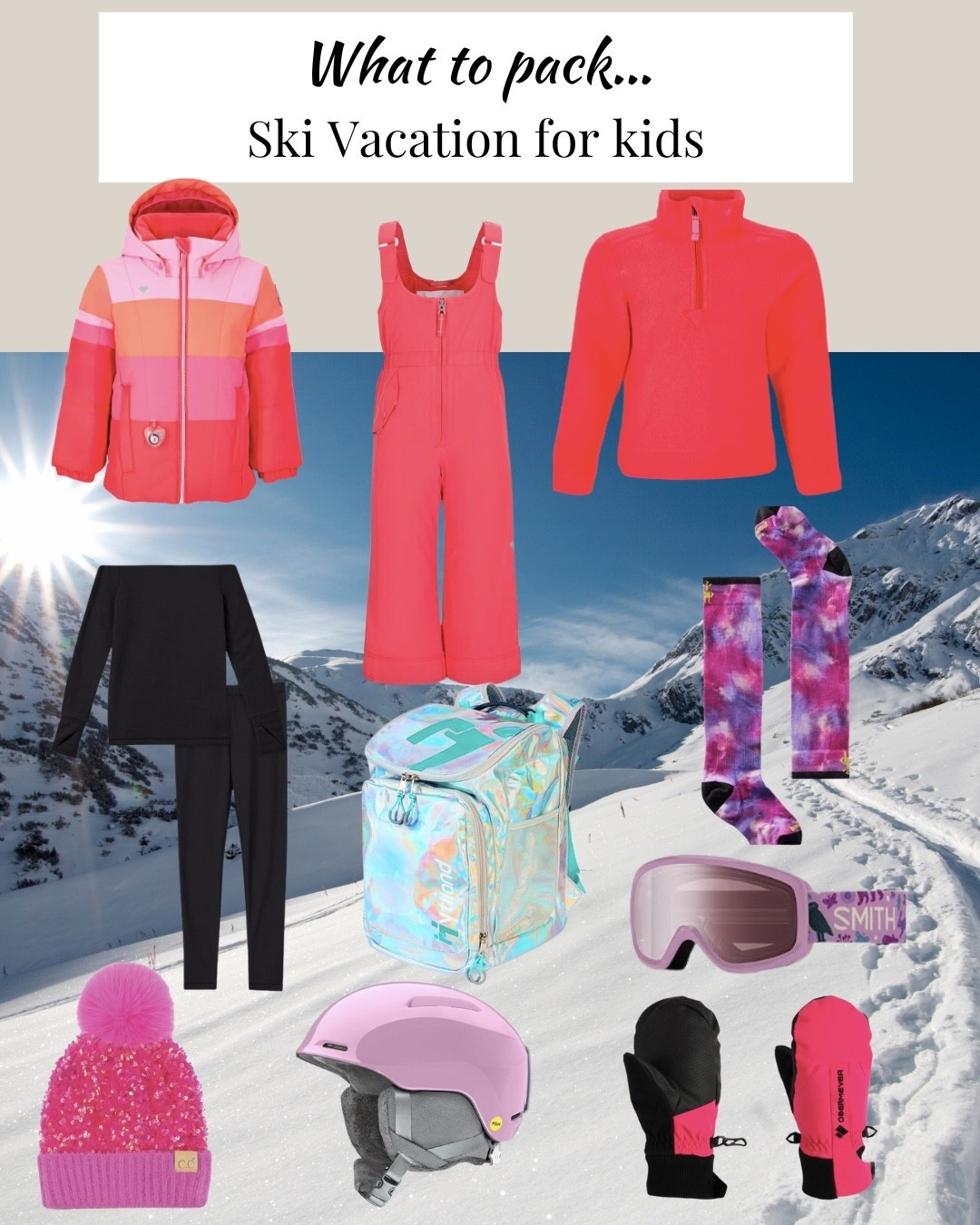 What to pack: Ski Vacation for kids! #ckidsski

#LTKHoliday #LTKGiftGuide 