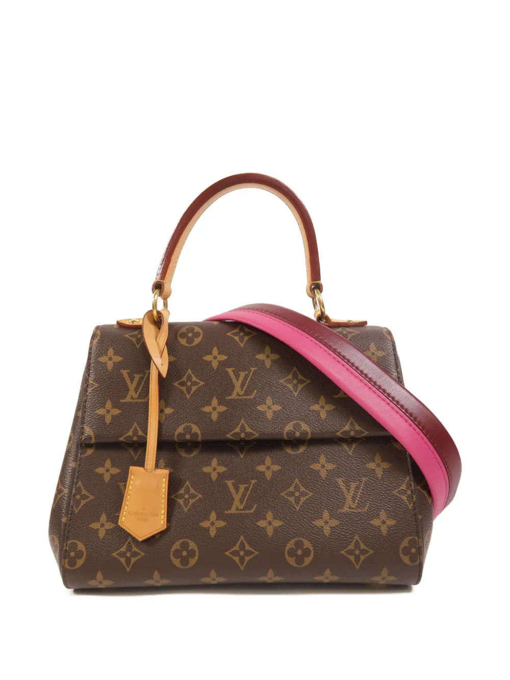 Louis Vuitton Pre-Owned BB Cluny monogram-pattern tote bag - Brown | Farfetch Global