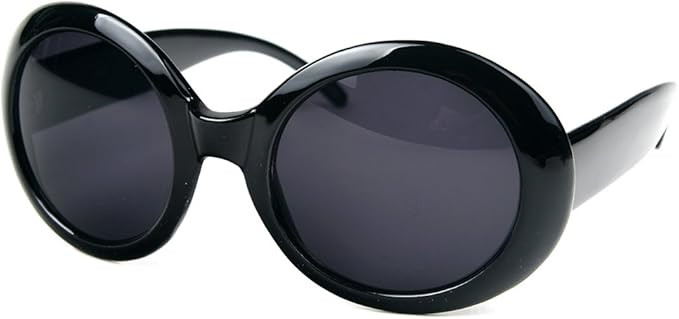 Pop Fashionwear® Womens Fashion Circle Round Jackie O Bold Chic Sunglasses P547 | Amazon (US)